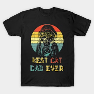 Best Cat Dad Ever Club 5 T-Shirt